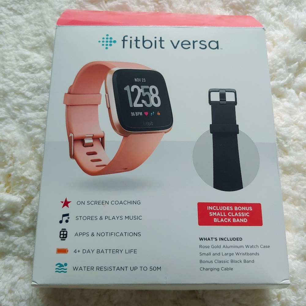 Fitbit Versa Smart Watch Rosegold